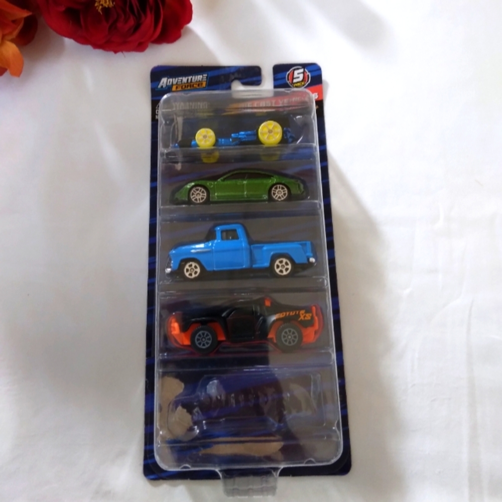 Adventure Force Die-Cast Vehicle Assortment 4pk( 1 Missing)